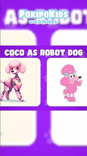 Bluey Characters as Robots! 🤖and Guess the Character’s Voice! | Bluey, Bingo, Bandit, Muffin, Chill