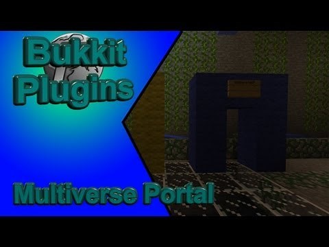 Multiverse Portal - Bukkit Server Plugin - Minecraft Tutorial - Portale fürs Teleportieren