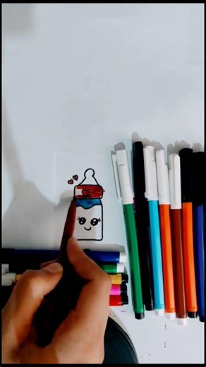 How to Draw a Cute Baby Bottle and Learn the Alphabet | Fun Art for Kids