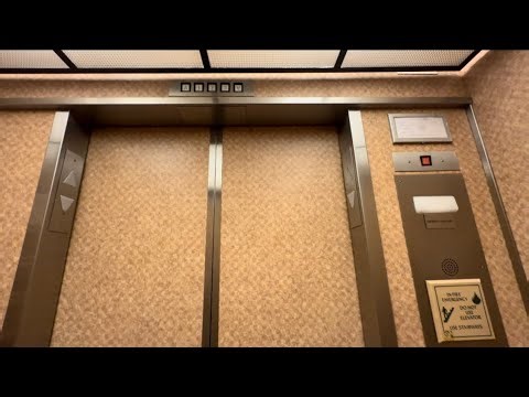 Westinghouse Hydraulic Lift Elevator Ride | Hilton Doubletree Airport Hotel, Building 1, Ontario, CA