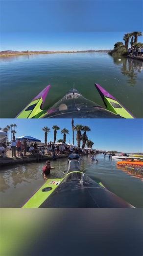 John Jensen first lap of the Parker Enduro #boatrace #parkeraz #parkerenduro #mercuryracing #tunnelboat #f1 | Island Lake Marine F1 & Tri-Hull Powerboat Team