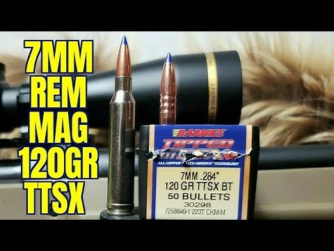 7mm Remington Magnum Barnes 120gr TTSX