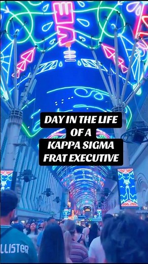 Day in the life of a Kappa Sigma frat executive in Las Vegas, Nevada #frat #ksig #kappasigma #vegas