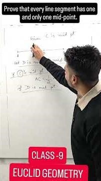 CLASS 9 EUCLID GEOMETRY #ncertsolutions #class9maths