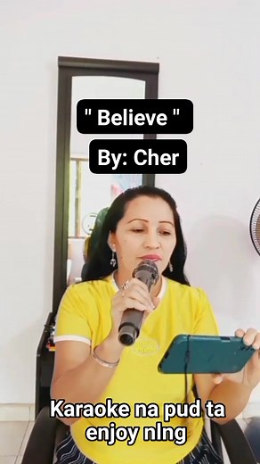 " Believe " By: Cher karaoke na pud ta, mag enjoy nlng | Annelita Perera