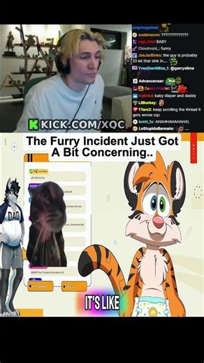 Furry Responds To XQCs Front Page Reaction.. 🤣 #xqc #streamer