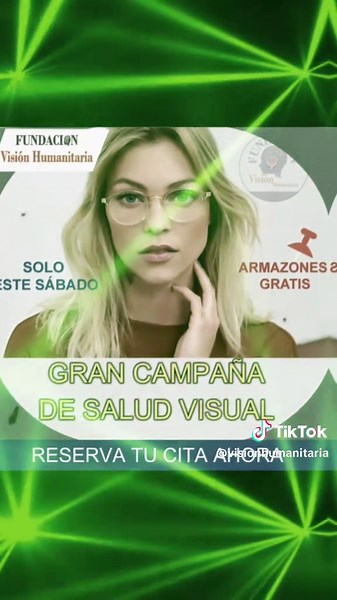 Gran campaña de salud visual, un evento exclusivo para personas de escasos recursos o con discapacidad. #VisiónHumanitaria Centro Óptico de Ayuda Social