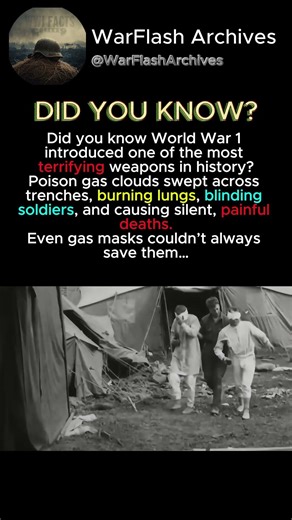 WW1’s Most Terrifying Weapon Poison Gas 💀