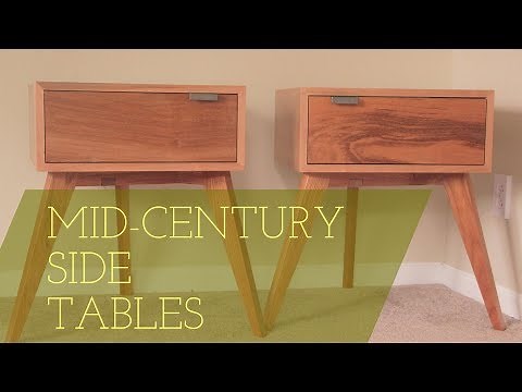 Modern Side Tables // Mid-Century Design