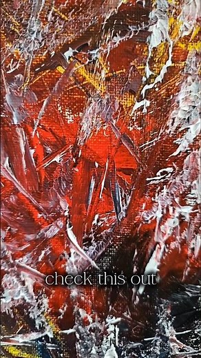 Snowblind | Abstract Expressionist Oil Painting 11x14 | Palette Knife