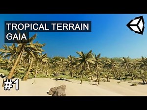 Gaia and Tropical Forest Pack: Heightmap and Texture Biomes (2 of 5) | #Unity #GameDev #Tutorial