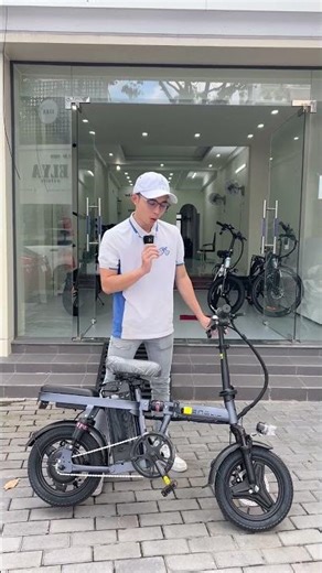 Xe đạp điện trợ lực cho bé nhỏ gọn, xe đạp điện trợ lực Engwe T14 #xedapdientroluc #engwet14