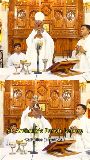 Eucharist Celebrations on the 3rd Sunday of Easter at St. Anthony's Catholic Church, Lahore. | Catholics in Pakistan