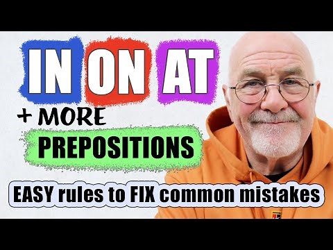 EASY Grammar Rules For PREPOSITIONS | Common English Grammar Mistakes