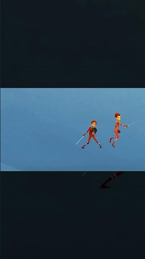 Check out this creative sword fight by our Character Animation student! ⚔️