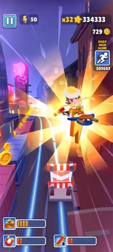 Subway Surfers 🔥 Insane Endless Run | Crazy High Score Gameplay & Epic Dodges 🚆#subwaysurfers #games