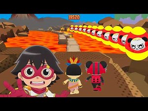 Tag with Ryan EGG - Mexico Ryan vs Hero Combo Panda Ga,eplay !