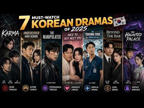 7 Addictive Korean Dramas of 2025 You Can’t Miss (Best Kdramas)
