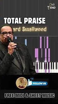 Total Praise 🎹 | Richard Smallwood #Shorts #PianoTutorial