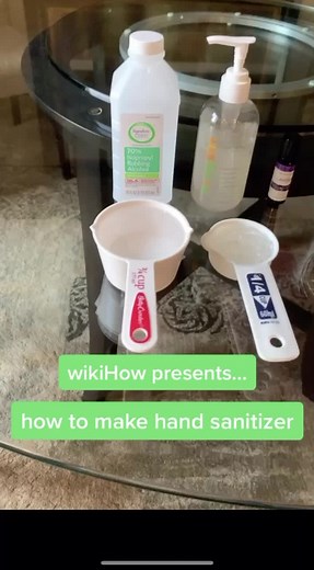 DIY Hand Sanitizer Tutorial
