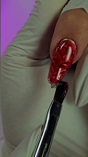 Tutoriel : Comment utiliser un vernis semi-transparent ? #nailart #tutorialnails #glassynails