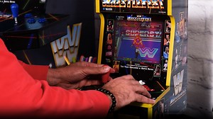 Arcade Classics WWE Counter Series Game Machine with 8" Liquid Crystal Screen & 4 Games