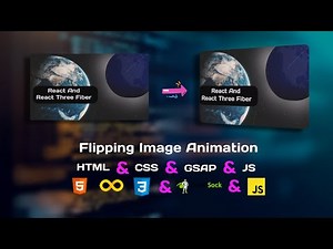 Create Stunning 3D Flipping Card Animation with GSAP | Best CSS & JS Animation Tutorial
