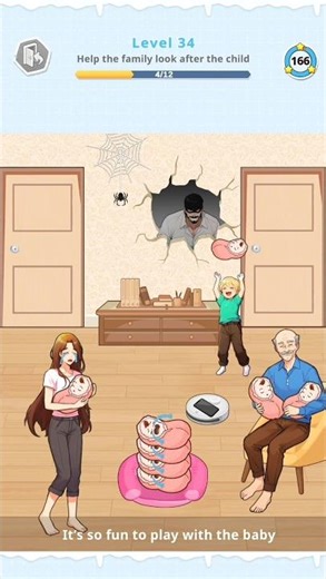 Tricky Brain Annoying Puzzle Level 34 Solution #trickybrain #annoyingpuzzle #brainteaser #comedy