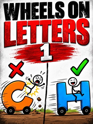 Which Alphabet Letters Could Actually Become Cars?