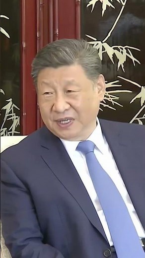 中共中央总书记、国家主席、中央军委主席习近平在北京中南海接受班禅额尔德尼·确吉杰布拜见。#习近平