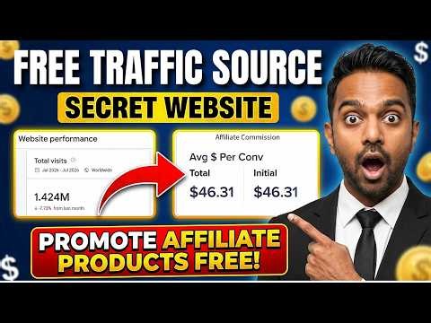 FREE Traffic Source for Affiliate Marketing | Promote Products Step-by-Step