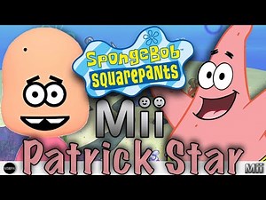 Patrick Star Mii Spongebob Squarepants!
