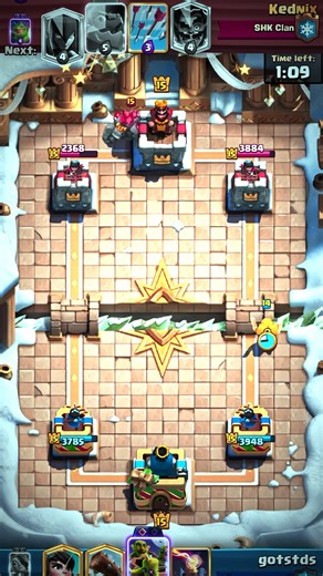 gotstds on Instagram: "Skill....... #clashroyale #clash #clashofclans #supercellcreator #clashroyalememes #logbait #tutorials #fyp #cr"