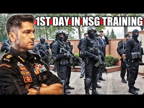 1st Day In NSG - Black Cat Commando