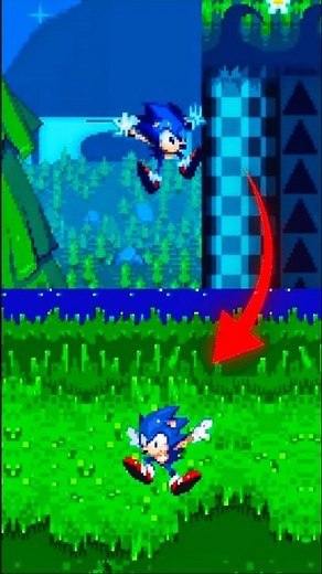 Sonic and the Fallen Star falling animation in Sonic 3 A.I.R! #sonic3air #sonic3airmods #sega #sonic