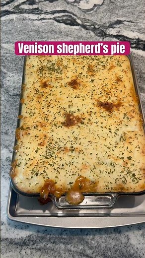Venison Shepherds Pie recipe, nothing like good ole comfort food #recipe #cooking #homemade #deer
