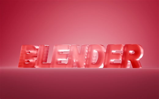 blender文字融化动画