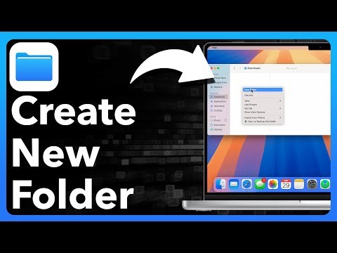 How To Create A New Folder On Your Mac