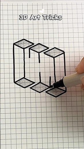 3D Art tricks 🤩✨#shorts #art #drawing #muktaeasydrawing #youtubeshorts