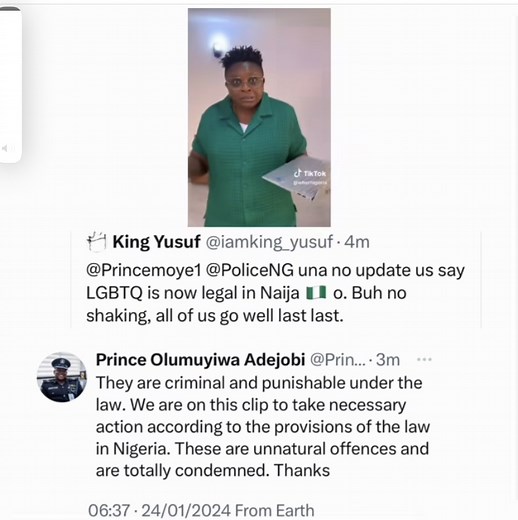 Police To Arrest Nigerian LGBTQ Members Openly Revealing Their Sexuality (video) - Crime - Nairaland