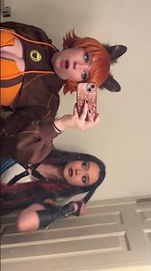 Marvel Rivals Squirrel Girl and Psylocke Cosplay #marvelrivals #squirrelgirl