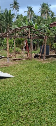 Start building an outside 8'x12' kitchen!