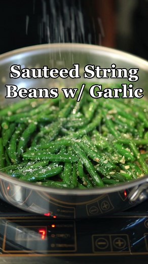 Delicious Sauteed String Beans with Garlic Recipe