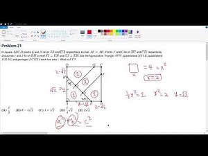 AMC 10B 2020 Problem 21 + AMC 12B 2020 Problem 18