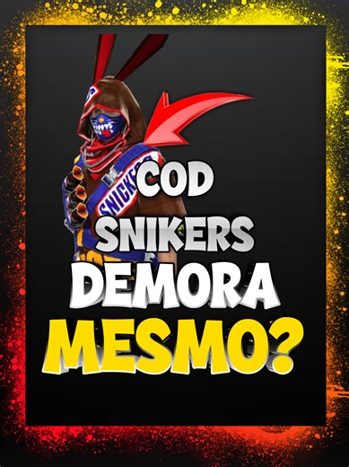 CÓDIGUIN DA SNIKERS: A NOVA ATUALIZAÇÃO DO FREE FIRE