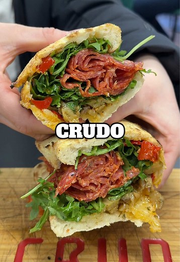 North of Bloor Food Reviews: Crudo's Mortadella Delight