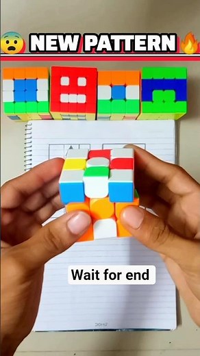 😨 3×3 Rubik’s Cube New Pattern 🔥 | Unbelievable Trick 🤯 | #shorts #rubikscube