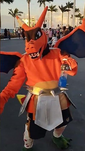 Clone #charizard #cosplay at the #carnival