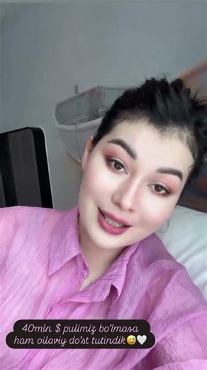 40 mln dollar pulimiz boʻlmasa ham oilaviy doʻst tutindik😊