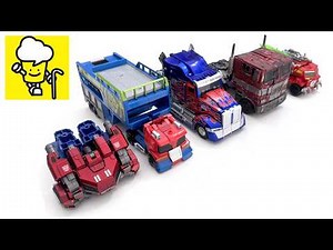 Transformers Optimus Prime evolution vol 4 Rescue Bots Movie Beast Hunter トランスフォーマー 變形金剛